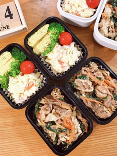 豚こまもやし炒め弁当 22/6.14-レシピのメイン写真