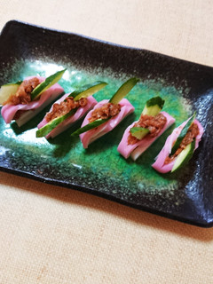 梅ときゅうりで板わさ-レシピのメイン写真