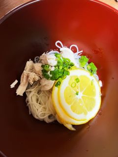 ネギ塩レモンそうめん-レシピのメイン写真