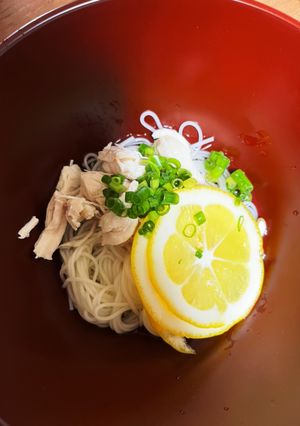 ネギ塩レモンそうめん-レシピのメイン写真