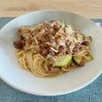 意外な美味しさ!味噌のビーフスパゲッティ