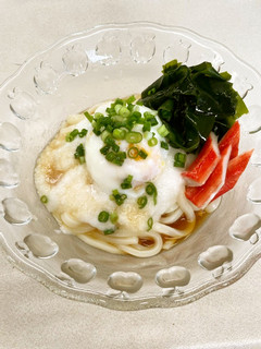 さっぱり!簡単!とろたまうどん-レシピのメイン写真