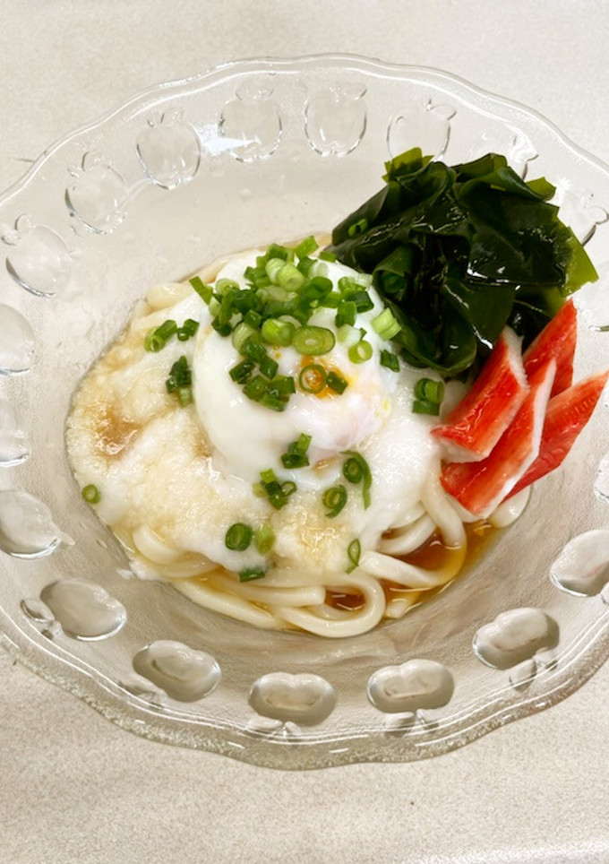 さっぱり！簡単！とろたまうどん-レシピのメイン写真