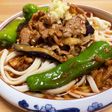 冷やしピリ辛肉うどん