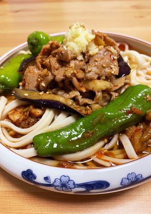 冷やしピリ辛肉うどん-レシピのメイン写真