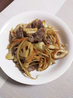 きんぴらごぼう-レシピのメイン写真