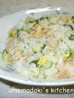 青菜入り炒飯-レシピのメイン写真