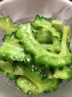 ゴーヤの梅和え-レシピのメイン写真