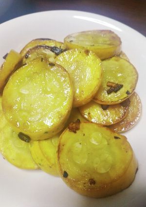 塩無し、とろり焼きズッキーニ-レシピのメイン写真