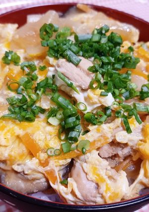 簡単♪︎美味しい！我が家流♡親子丼♡-レシピのメイン写真