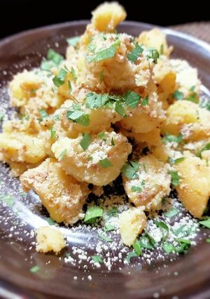 ニンニクと新じゃがのポテトサラダ-レシピのメイン写真