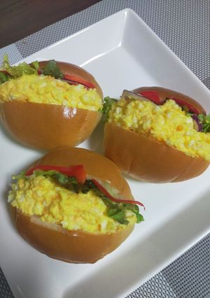 たまごロールパン-レシピのメイン写真