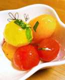 ミニトマトのバジル風味マリネ