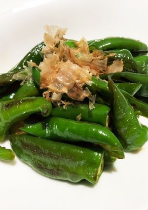 万願寺とうがらしの【焼きびたし】-レシピのメイン写真
