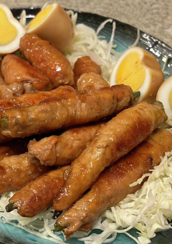 くるくる巻き巻き簡単角煮風-レシピのメイン写真
