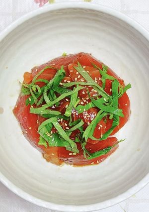マグロ漬け丼-レシピのメイン写真