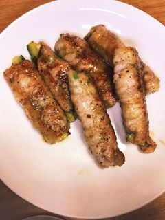 茄子ときゅうりの豚バラ巻き-レシピのメイン写真