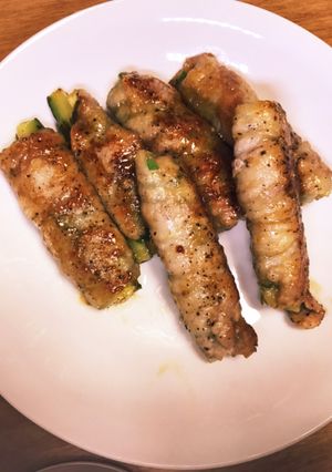 茄子ときゅうりの豚バラ巻き-レシピのメイン写真