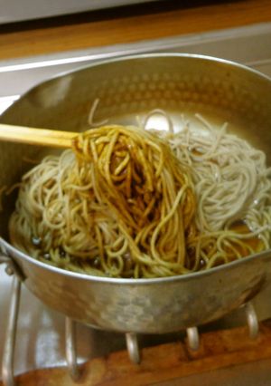 最速の金曜日のカレー（蕎麦）-レシピのメイン写真