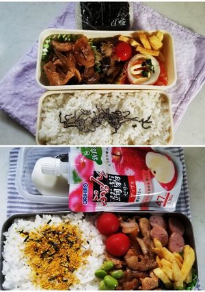 生姜焼き弁当(7.22)-レシピのメイン写真
