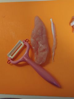 簡単!ささみの筋とり-レシピのメイン写真
