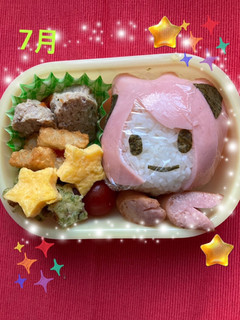 スパイxファミリー アーニャ キャラ弁当-レシピのメイン写真