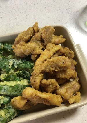 鶏モモスティックのカレー風味揚げ-レシピのメイン写真