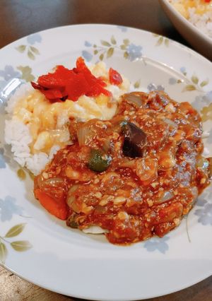 ツナ缶で！野菜たっぷりドライカレー-レシピのメイン写真