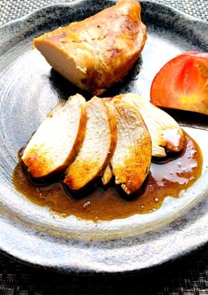 鶏胸肉のしっとりハチミツ叉焼-レシピのメイン写真