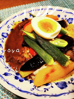 簡単時短 カレーショップ風二種盛りカレー-レシピのメイン写真