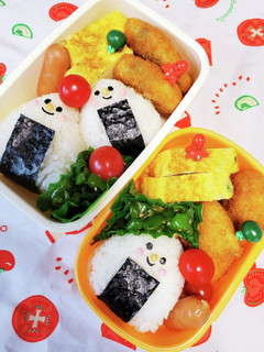 キャラ弁☆簡単カワイイおにぎりさん☆-レシピのメイン写真