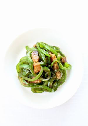 お弁当にも【ピーマンのカレーきんぴら】-レシピのメイン写真