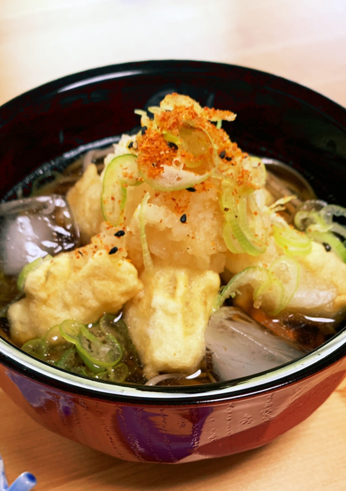 冷やし揚げ餅おろし蕎麦-レシピのメイン写真