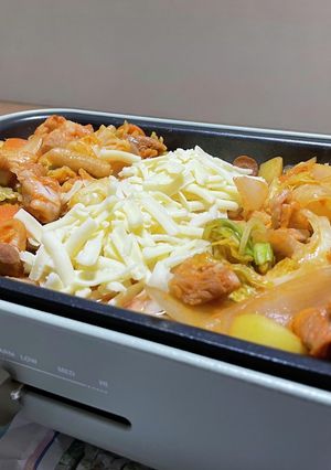 チーズタッカルビ-レシピのメイン写真