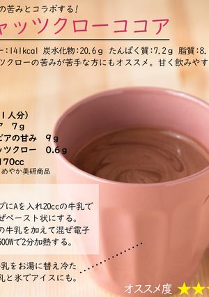 キャッツクローココア-レシピのメイン写真
