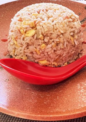 柚子香る鶏皮と卵のバスマティ炒飯-レシピのメイン写真