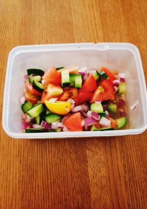夏野菜のカラフルサラダ-レシピのメイン写真