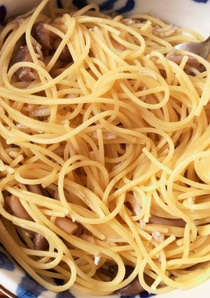 ワンパン和風パスタ-レシピのメイン写真