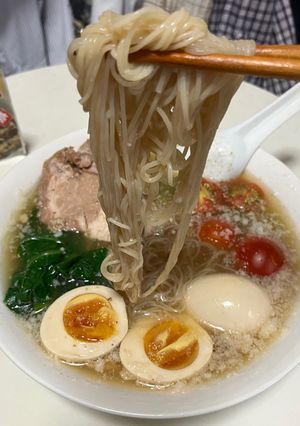 つめたい麺　そば粉入りチャーシュー麺-レシピのメイン写真
