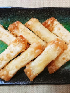 餃子の皮でチーズ巻き-レシピのメイン写真