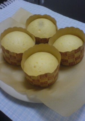 ホットケーキミックスで簡単蒸しパン☆ミ-レシピのメイン写真