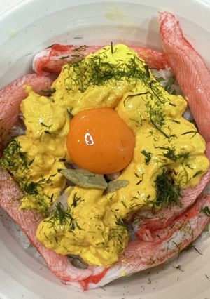バター＆うにのとうふのカニちゃいまっせ丼-レシピのメイン写真