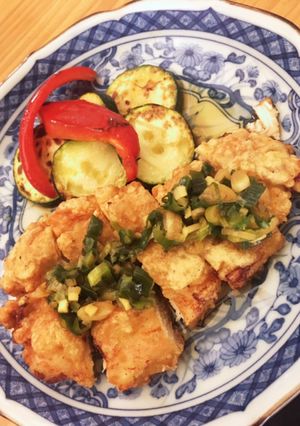 鶏肉の唐揚げ　ネギソースがけ-レシピのメイン写真