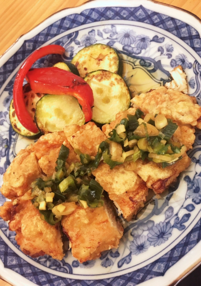 鶏肉の唐揚げ　ネギソースがけ-レシピのメイン写真
