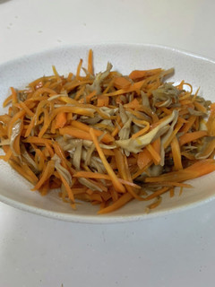 にんじんと舞茸のきんぴら-レシピのメイン写真