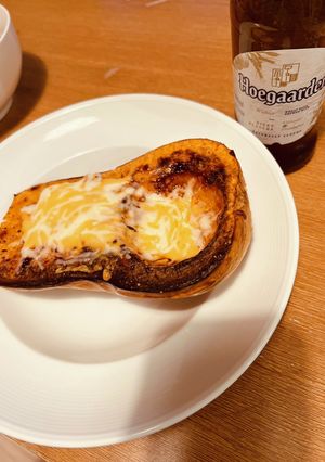 バターナッツスクワッシュの丸焼き-レシピのメイン写真