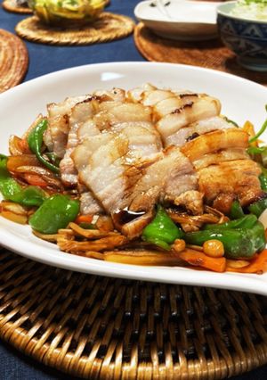 フライパンde豚肉のロースト-レシピのメイン写真