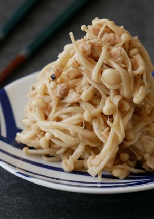 ツナマヨえのき：冷凍お弁当おかずストック-レシピのメイン写真
