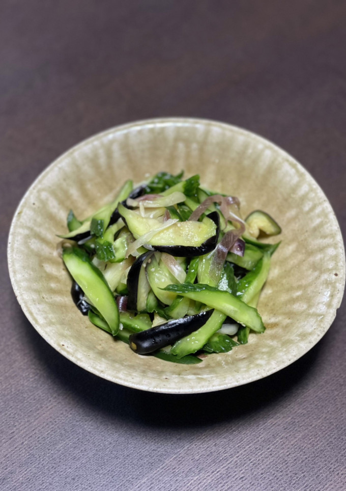 胡瓜と茄子と茗荷のさっぱり浅漬け♪-レシピのメイン写真