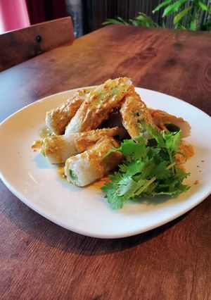 鬼旨カレーだれ！竹輪いんげんの酒蒸し-レシピのメイン写真